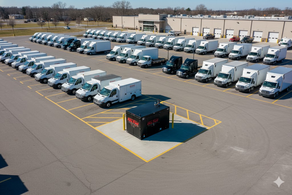 Fox Fuel commercial fuel solutions serving multiple industries including construction, data centers, healthcare, and manufacturing